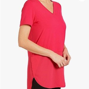 🆕 PREMISE  | HIBISCUS PINK TUNIC  SZ XXL